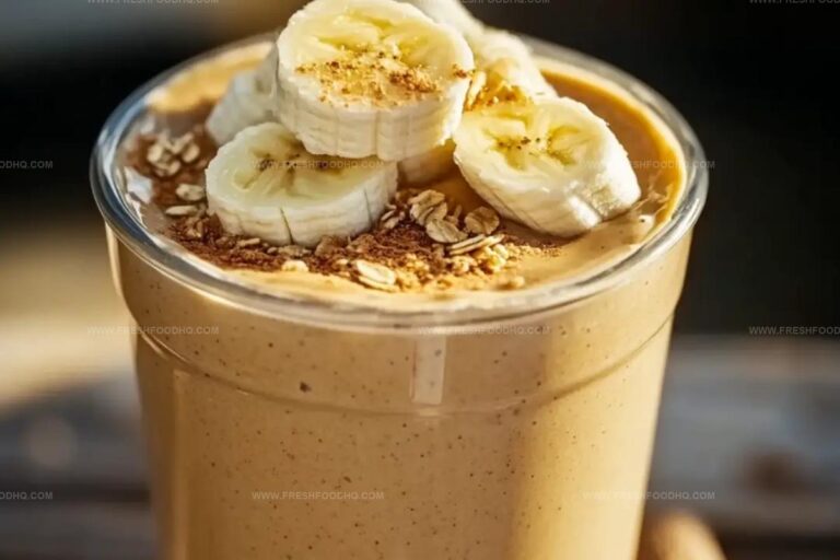 Peanut Butter Banana Smoothie Recipe