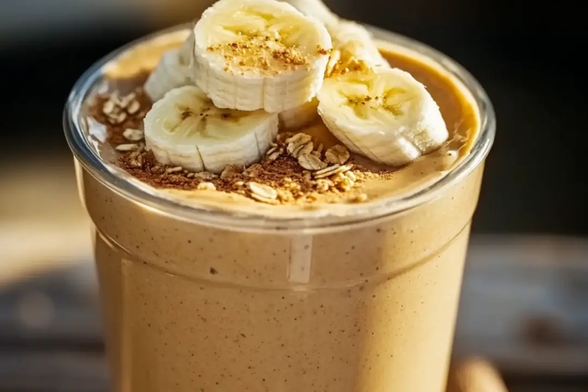 Peanut Butter Banana Smoothie Recipe
