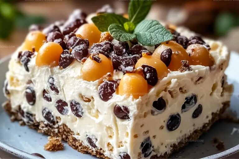Cannoli Poke Cake Recipe