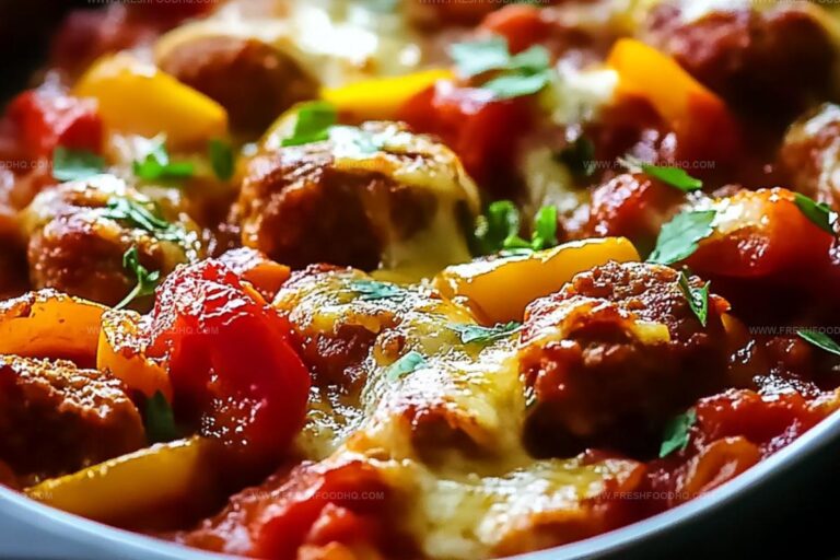 Italian Sausage And Pepper Casserole Recipe