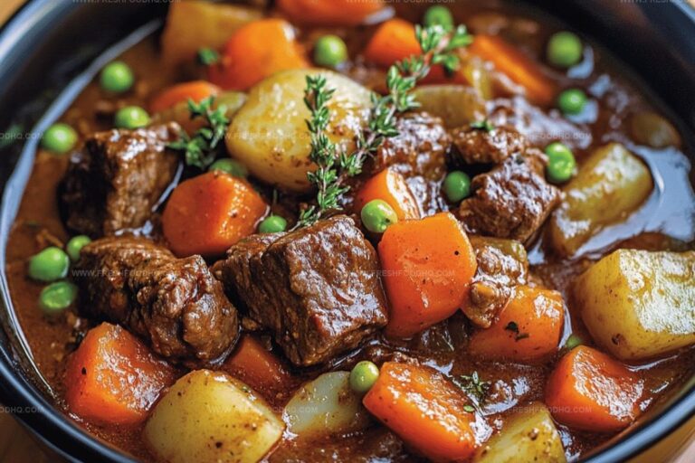 Slow Cooker Classic Beef Stew Recipe
