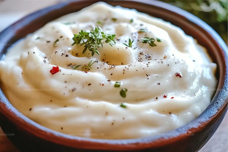 4-Ingredient Alfredo Sauce (Creamy Version) Recipe