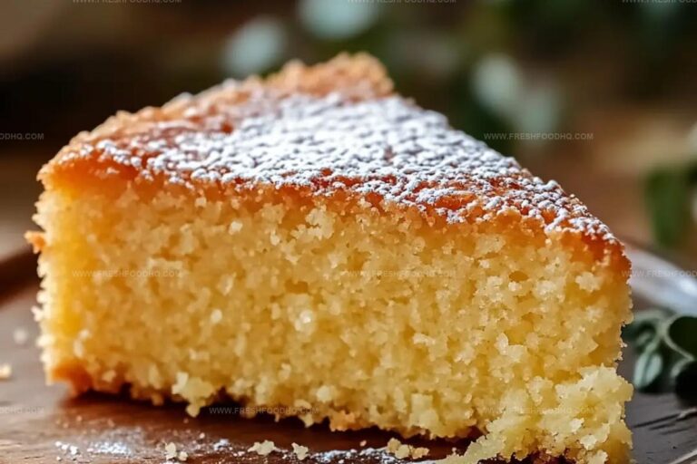 Old-Fashioned Butter Cake Recipe