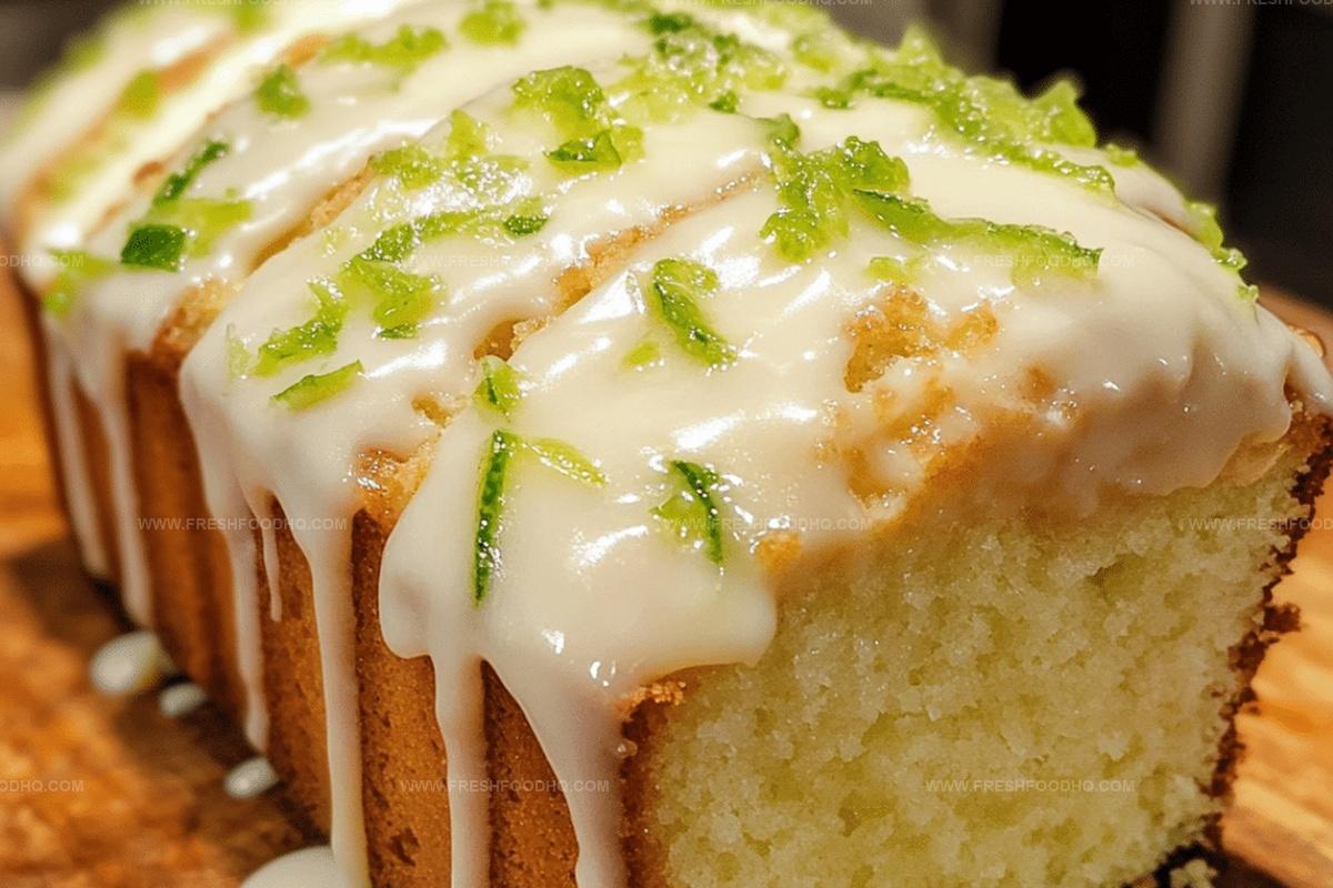 Key Lime Pound Cake Recipe