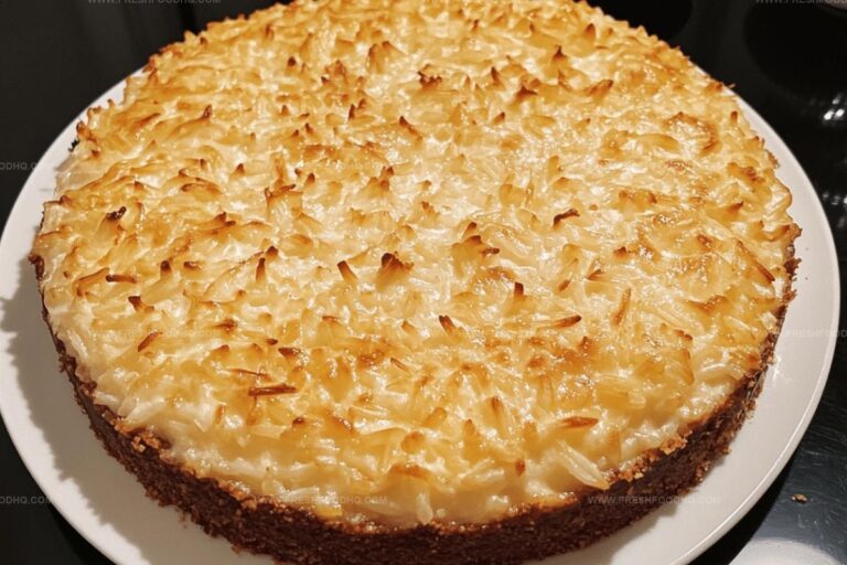 Coconut Custard Pie Recipe