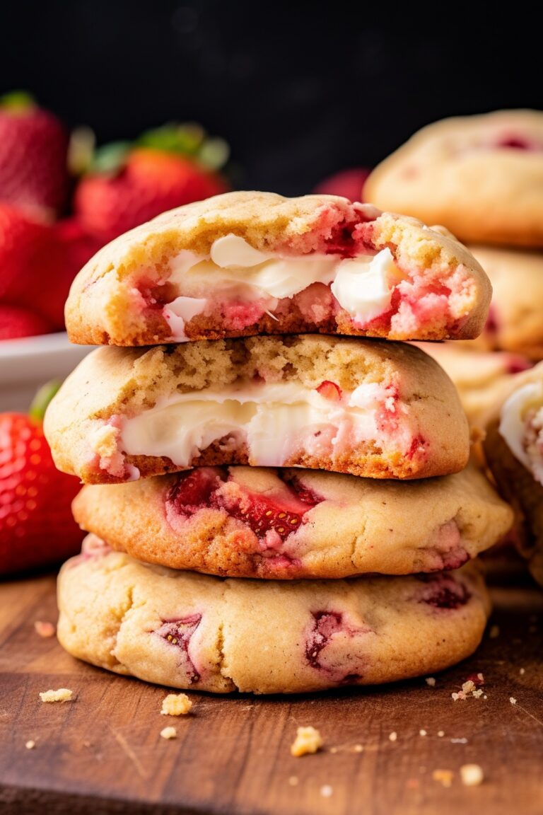 Strawberry Cheesecake Cookies Recipe
