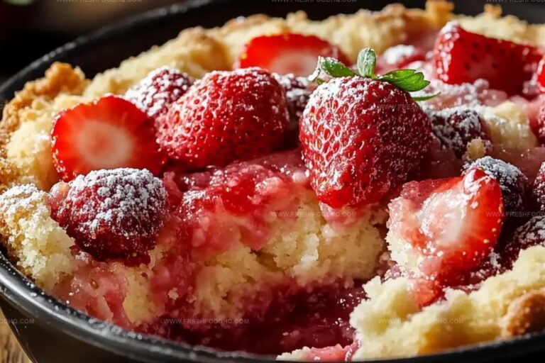 Strawberry Cheesecake Dump Cake Recipe