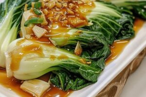 Restaurant Style Pork Chop with Garlic Sauce Recipe