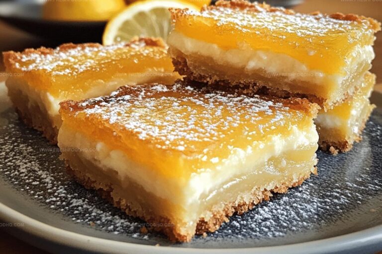 Lemon Cream Cheese Bars Recipe