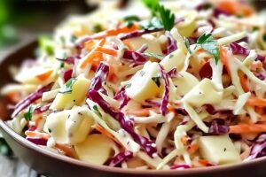 Apple Cranberry Coleslaw Recipe