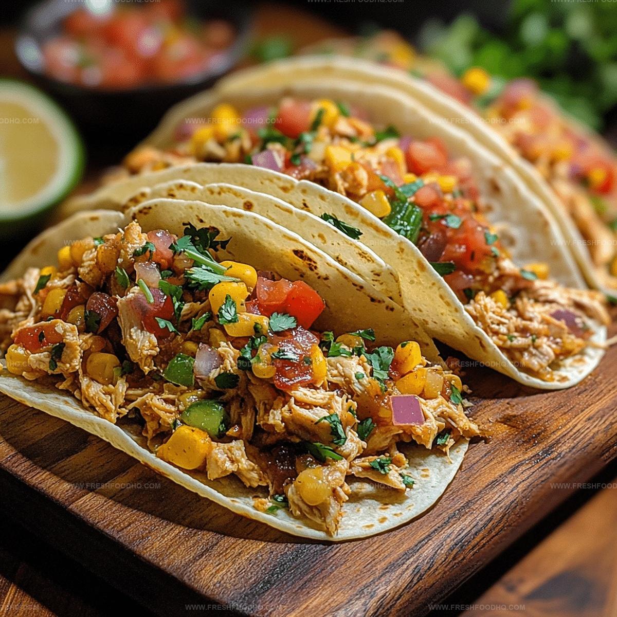 Crock Pot Chicken Tacos Recipe