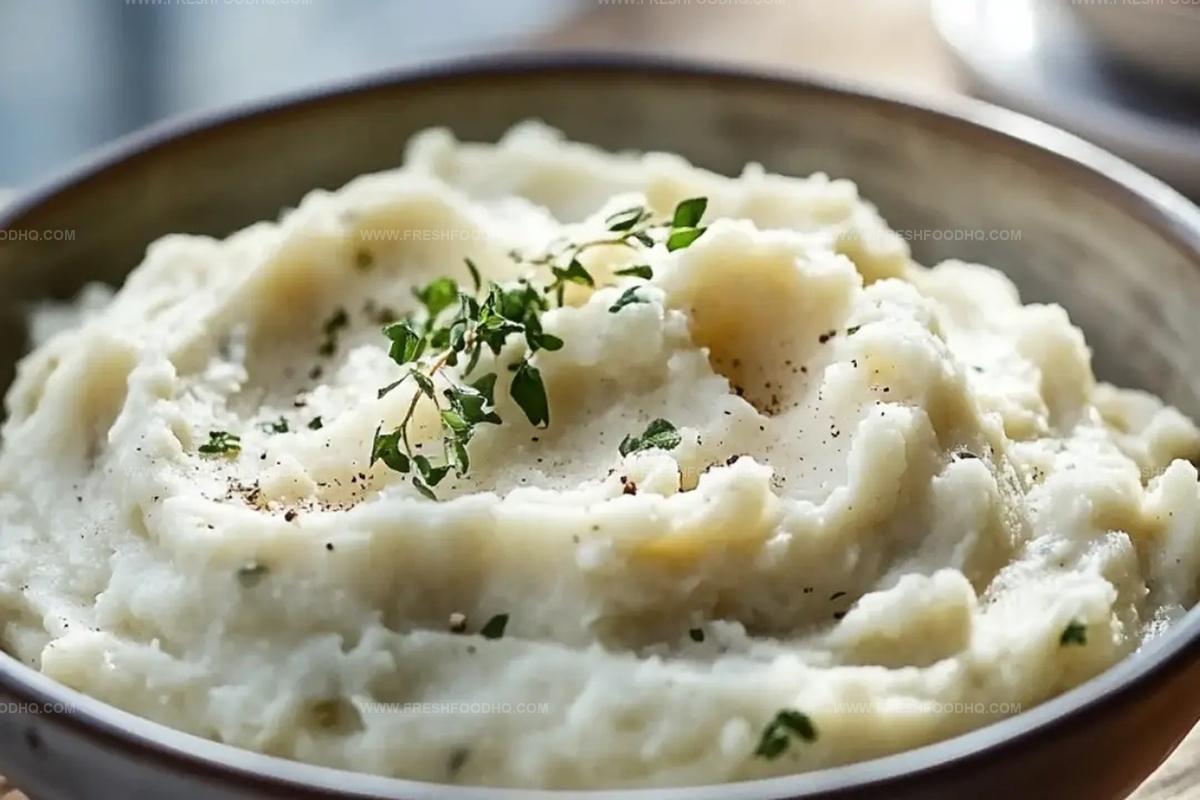 Creamy Cauliflower Mash Recipe