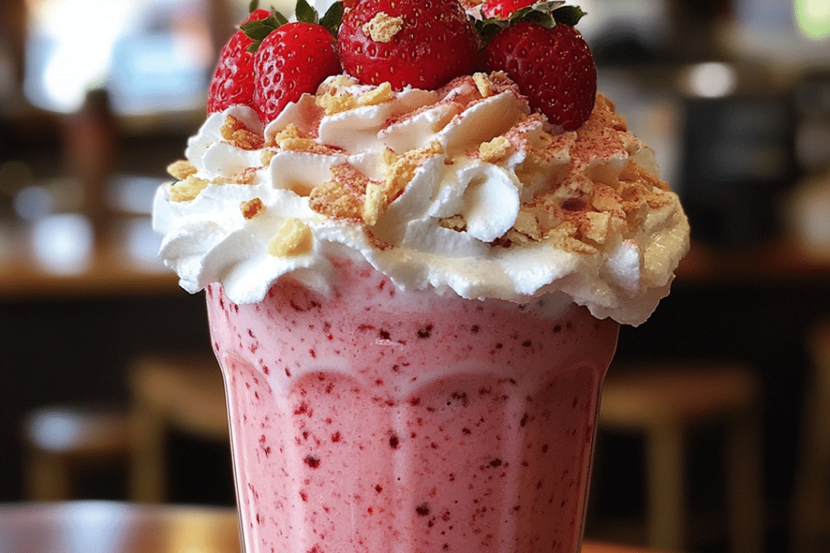 Strawberries & Cream Frappuccino Recipe