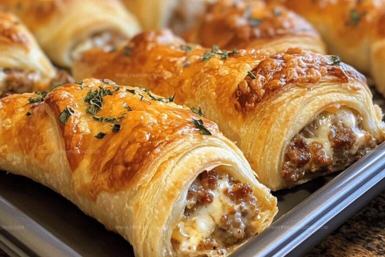 Buffalo Chicken Bacon Ranch Crescent Rolls Recipe