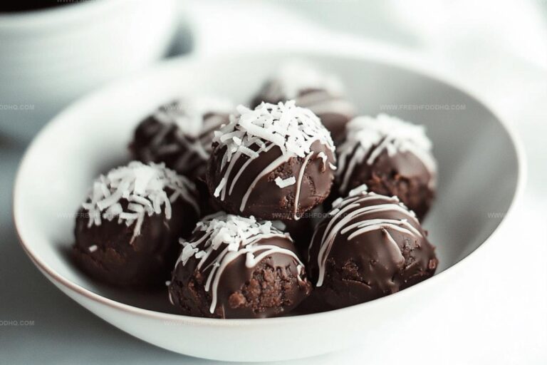 Chocolate Coconut Balls Recipe