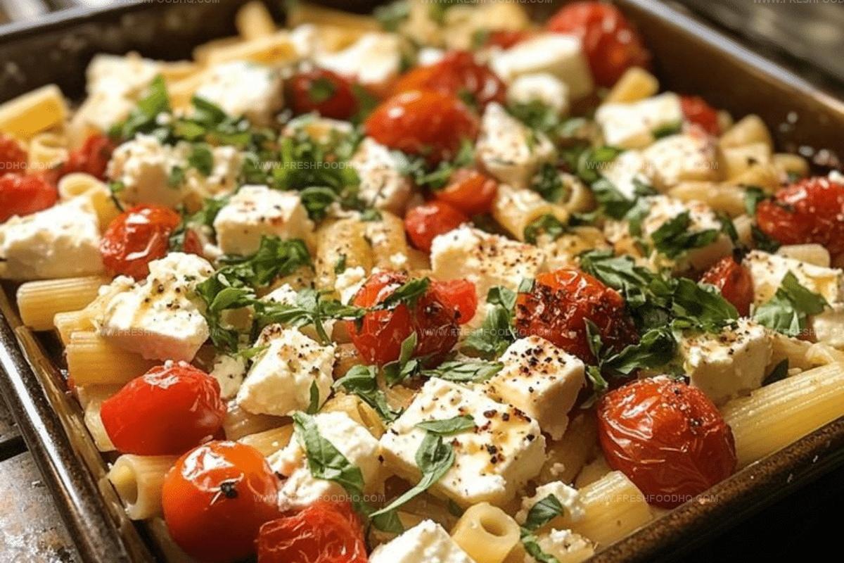 Baked Feta Pasta Recipe