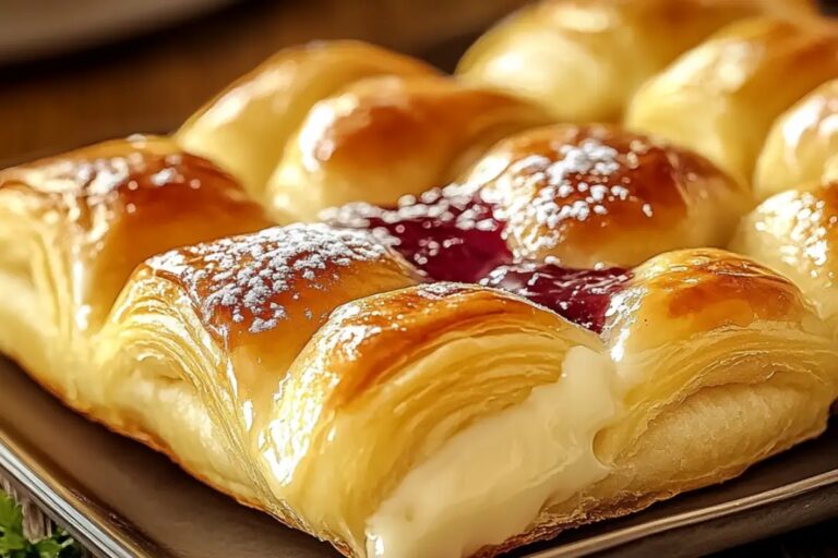 Lemon Cheesecake Crescent Rolls Recipe
