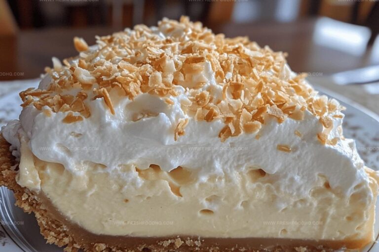 Christmas Eve Cinnamon-Vanilla Creamy Custard Pie Recipe