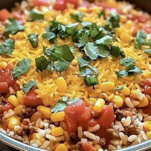 One-Pan Mexican Rice Casserole Recipe
