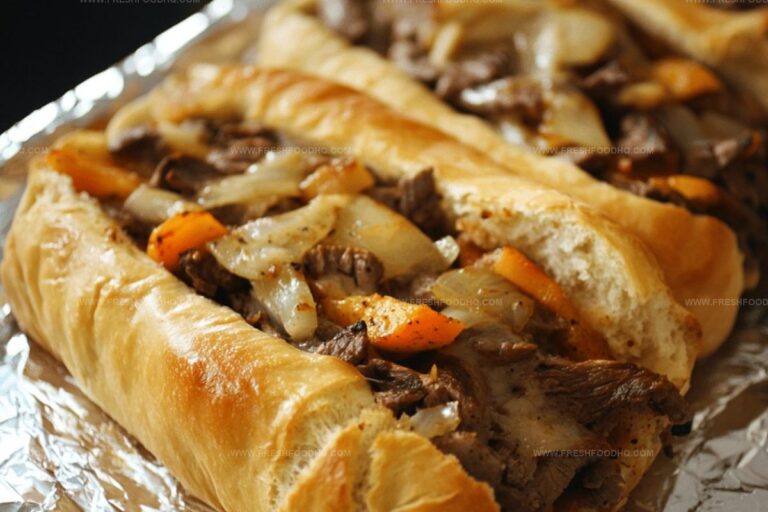 Philly Cheesesteak Garlic Bread Recipe