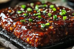 Sweet & Spicy Korean Bbq Meatloaf Recipe