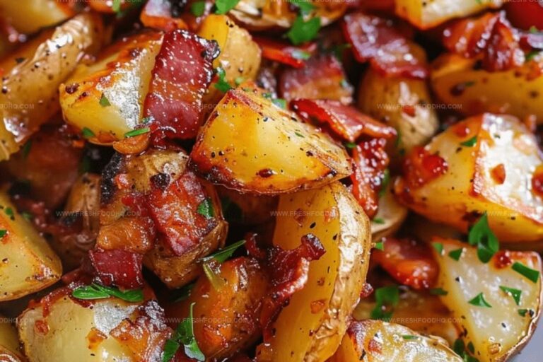 Honey Bacon Roasted Potatoes Recipe