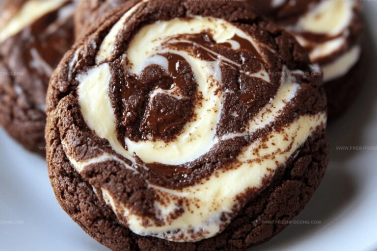 Chocolate Marshmallow Swirl Cookies Recipe
