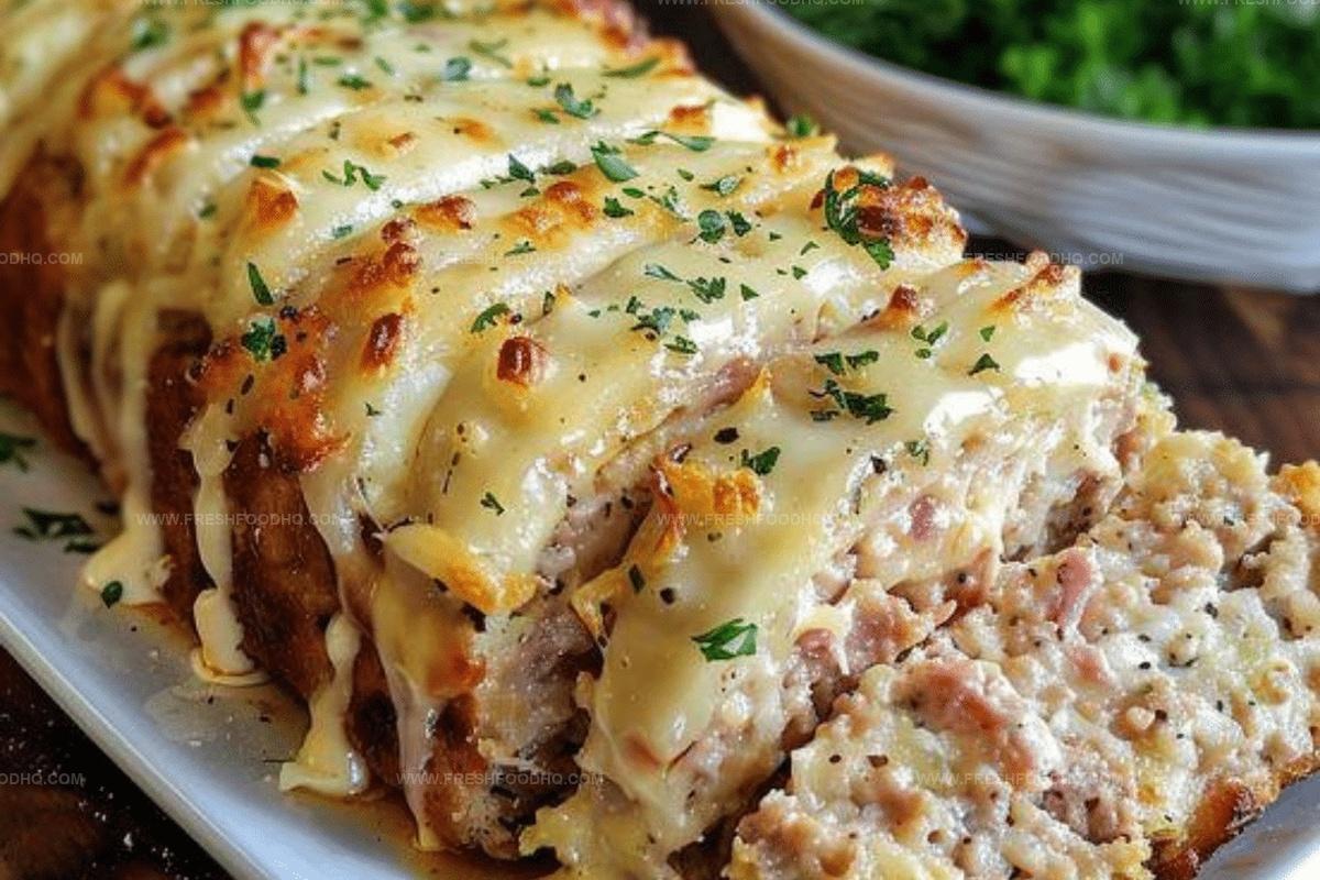 Chicken Cordon Bleu Meatloaf Recipe