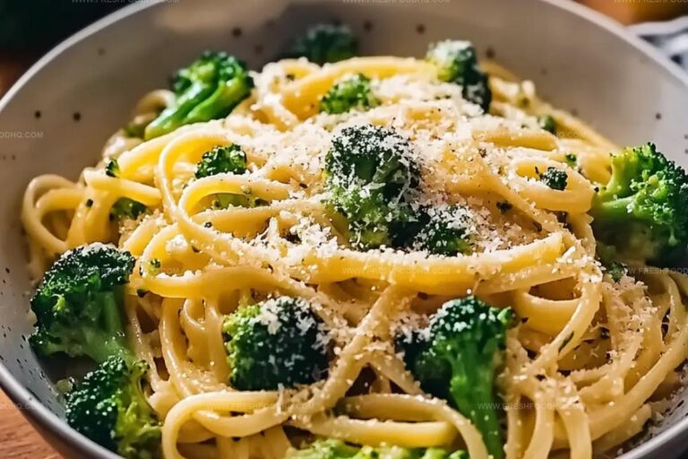 Easy One-Pot Garlic Butter Broccoli Pasta Recipe