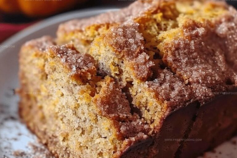 Snickerdoodle Pumpkin Bread Recipe