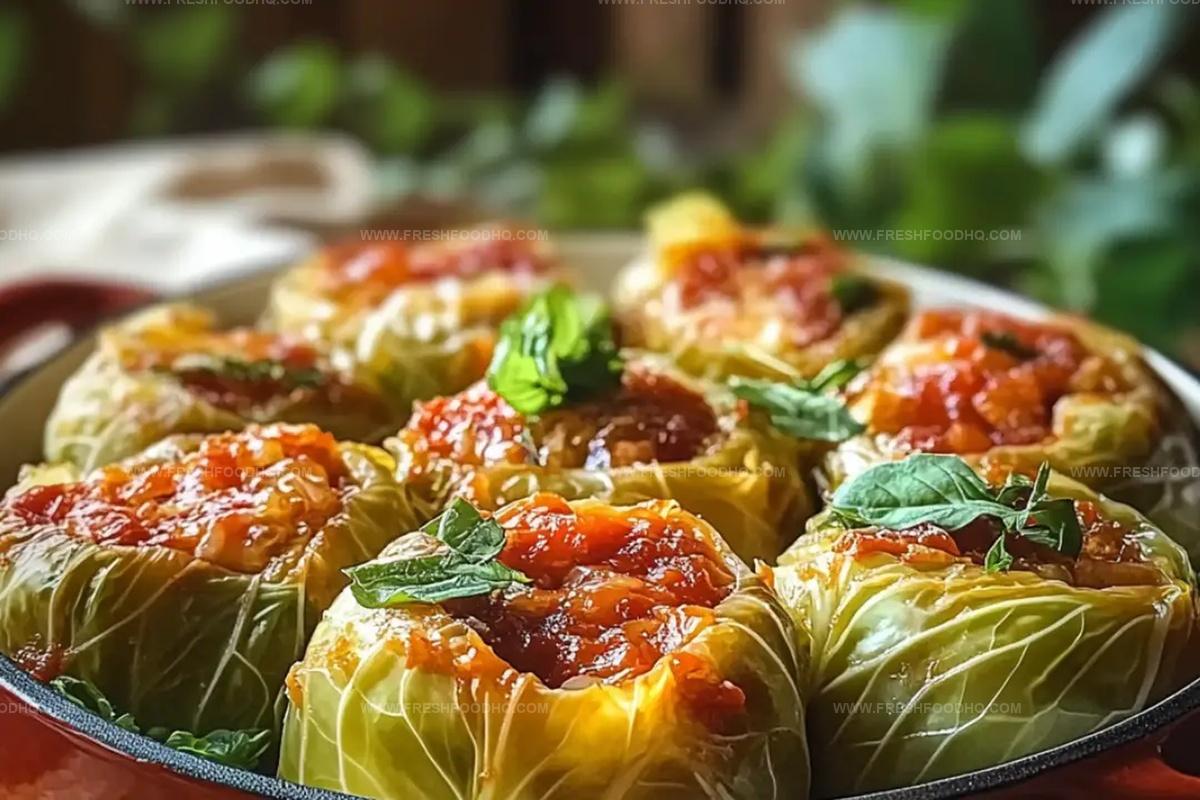 Italian Stuffed Cabbage Rolls Recipe
