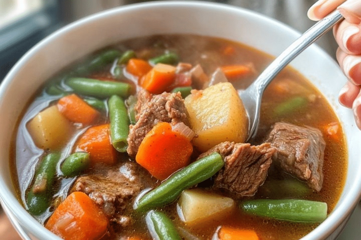 Hearty Vegetable Beef Soup Recipe