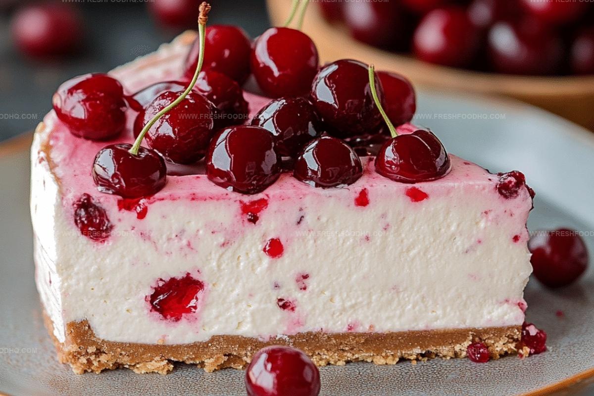 No Bake Cherry Cheesecake Recipe