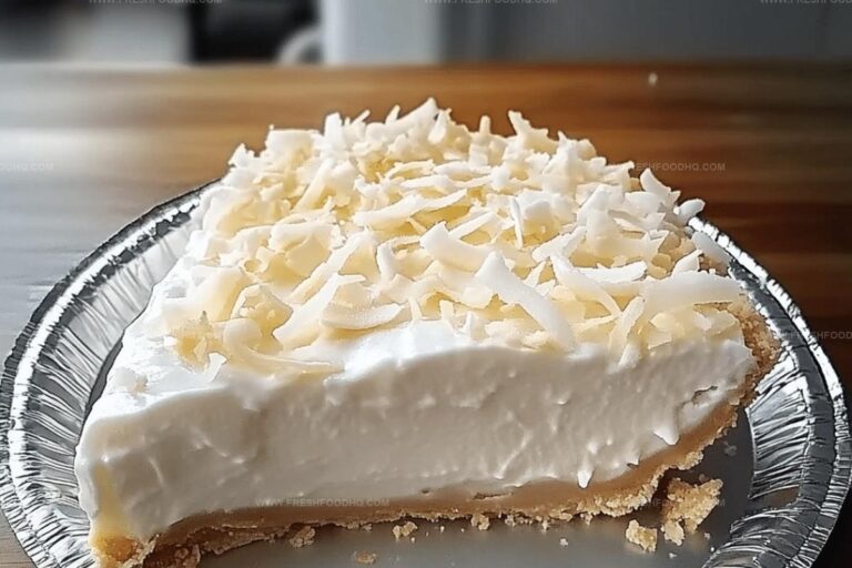 Easy Coconut Cream Pie Recipe