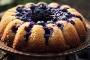 Sour Cream Blueberry Coffee Cake Recipe