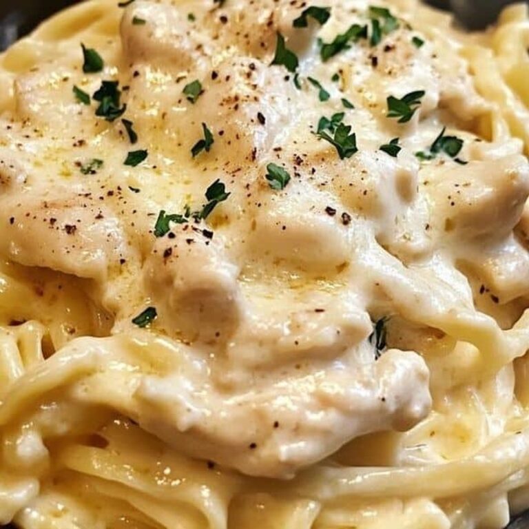 Creamy Chicken Alfredo in the Slow Cooker Recipe