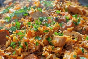 Chicken & Chorizo Jambalaya Recipe
