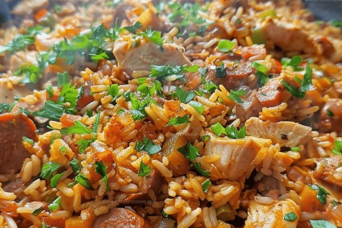 Chicken & Chorizo Jambalaya Recipe