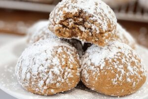Gingerbread Snowball Cookies Recipe