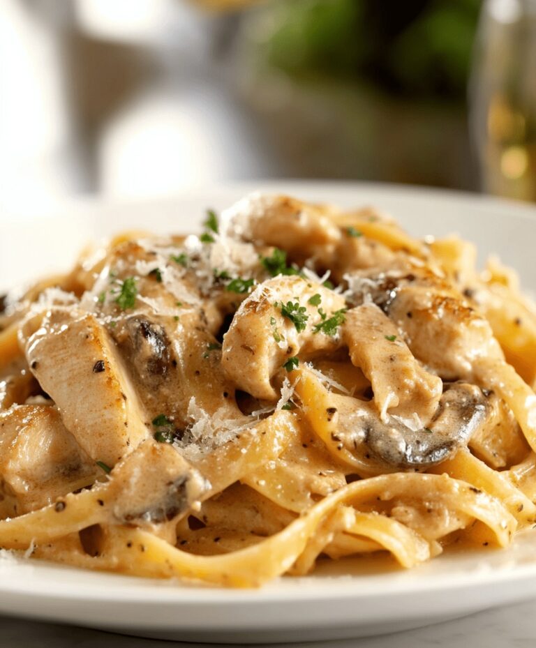 Chicken Marsala Pasta Recipe
