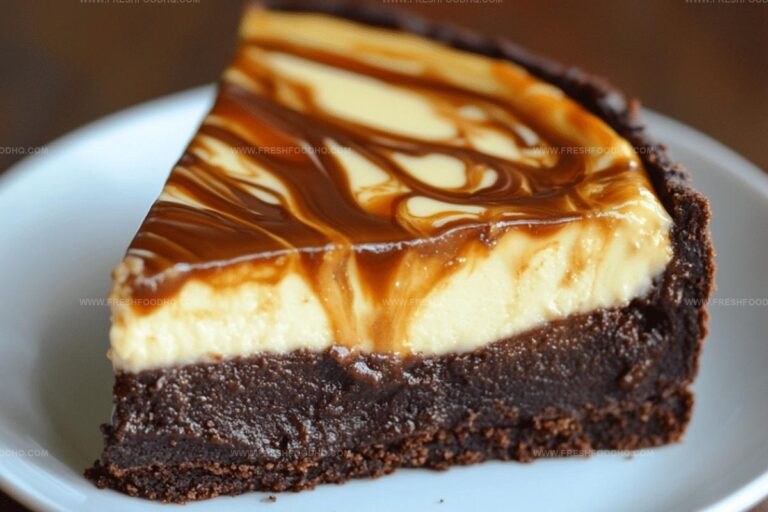 Caramel Brownie Cheesecake Recipe