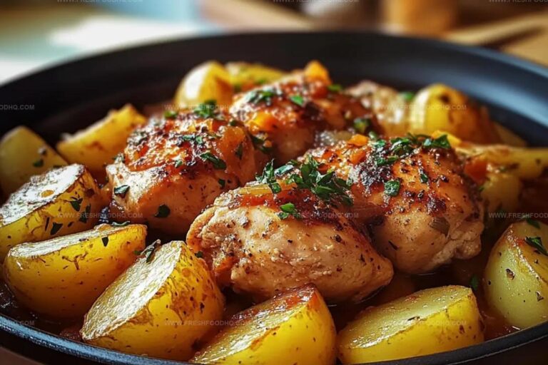 Italian-Inspired Chicken And Potatoes Recipe