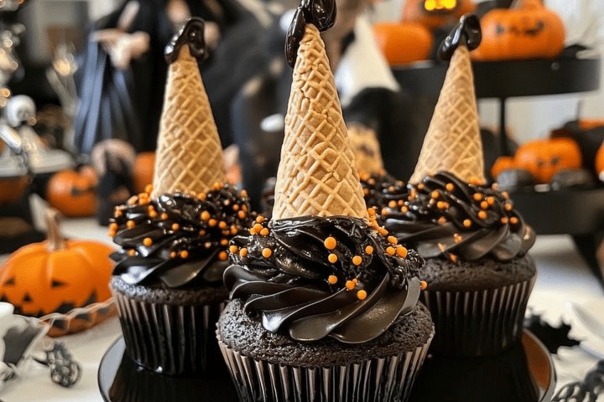 Witch Hat Cupcakes Recipe