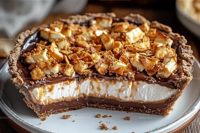 No-Bake Butterfinger Bliss Pie Recipe