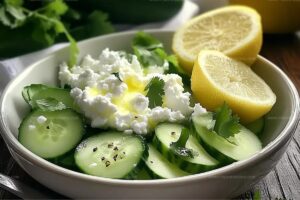 High-Protein Avocado & Cottage Cheese Snack Recipe