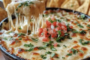 Mexican Restaurant Style White Cheese Dip Recipe