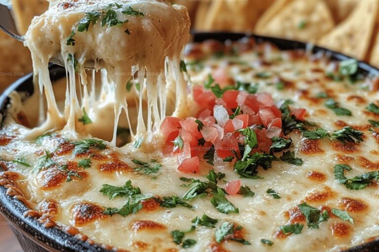 Mexican Restaurant Style White Cheese Dip Recipe