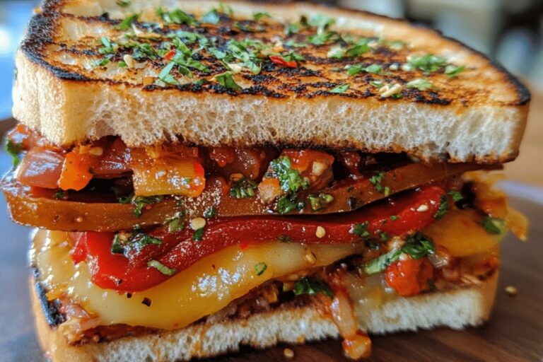 Italian Inspired Toasted Sandwich Recipe