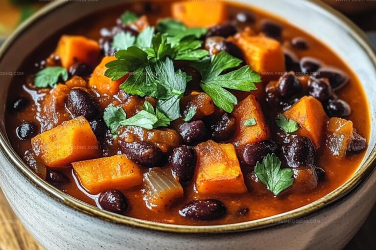 Spiced Sweet Potato And Black Bean Stew Recipe