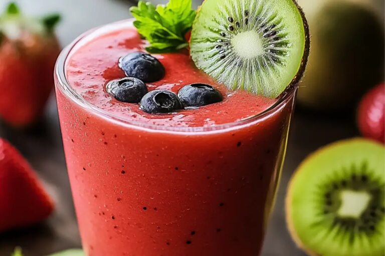 Kiwi Strawberry Smoothie Recipe